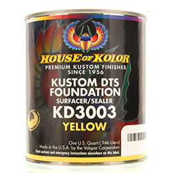 KUSTOM DTS FOUNDATION SURFACER/SEALER - YELLOW